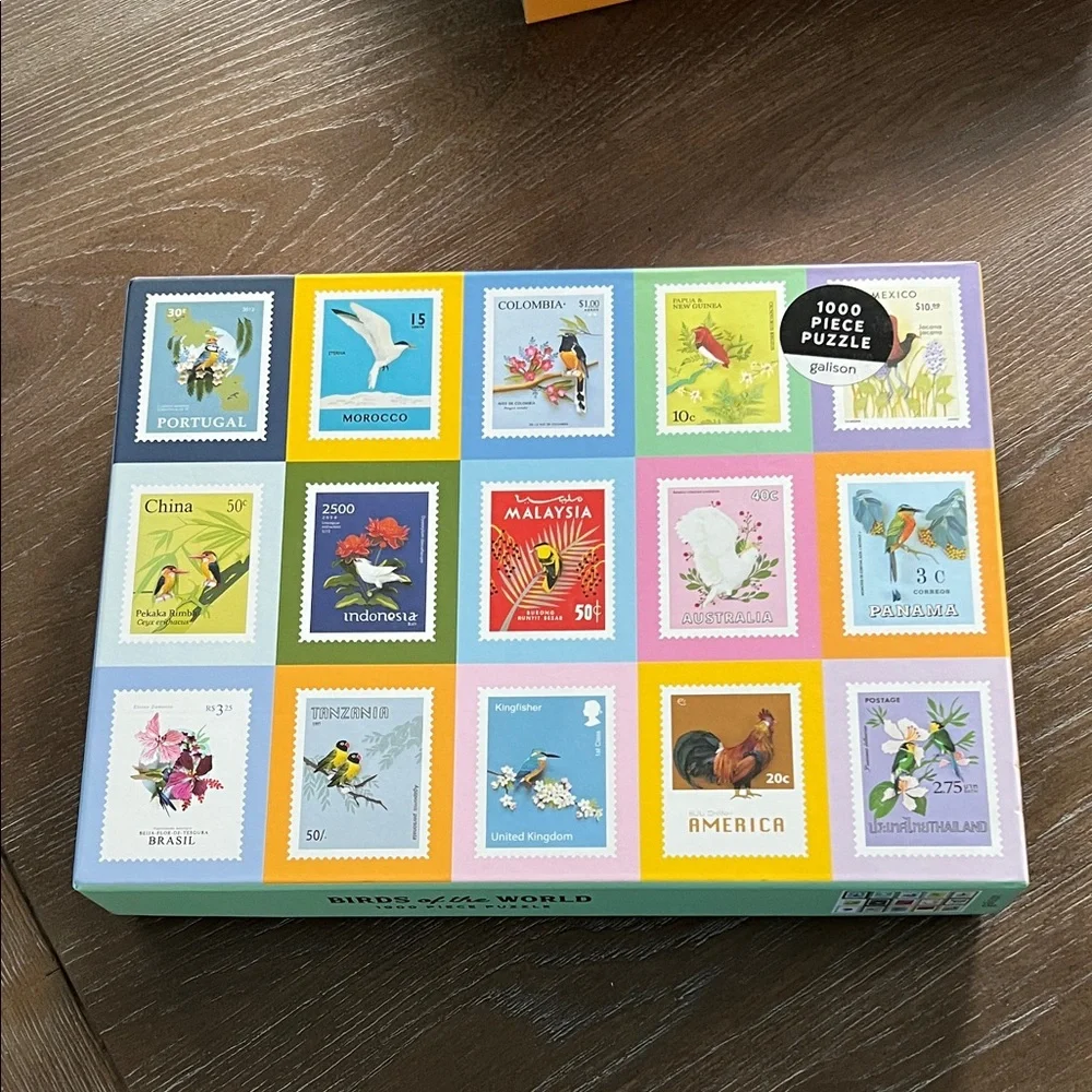 Galison Birds of the World - 1000 Piece Puzzle - Picture 1 of 2